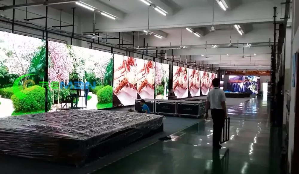 500*500*80 мм p3.91 крытый и открытый Универсальный мобильный телефон светодиодный экран светодиодный видео стены
