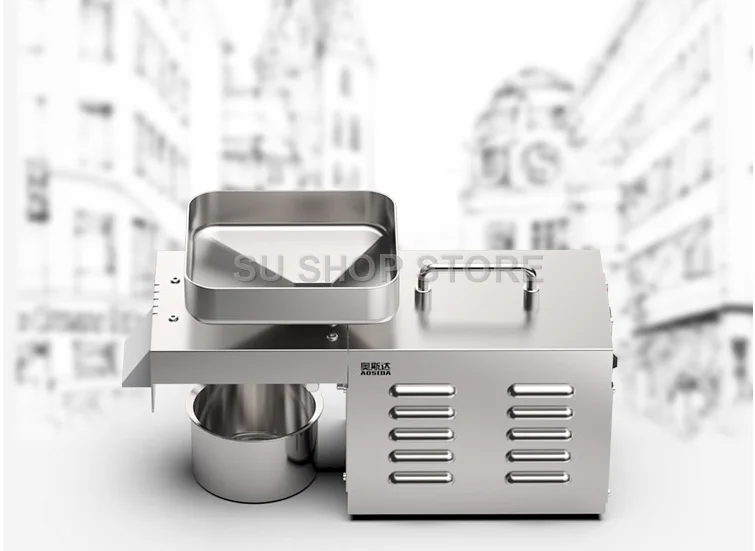 Автоматическая машина для прессования масла 220 В домашний Масляный Пресс