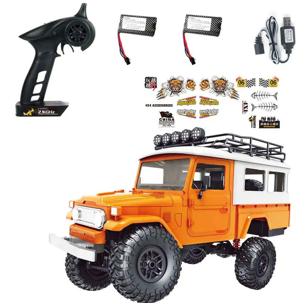 

MN 40 2.4Ghz RC Car 1/12 Rock Crawler Remote Control Car Off Road Car RC Vehicle Models RTR Toys for Children with Two Battery