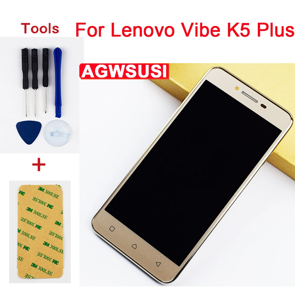 Для Lenovo Vibe K5 Plus A6020a46 ЖК сенсорный экран дигитайзер Сенсорное стекло + дисплей