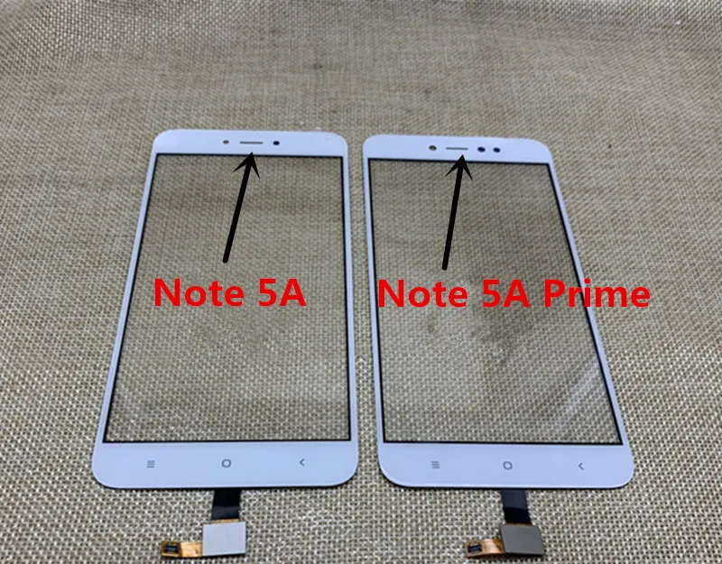 Внешний экран для Xiaomi Redmi Примечание 5A Prime дигитайзер сенсор Передняя сенсорная ЖК-панель дисплей стекло Крышка Ремонт Замена частей