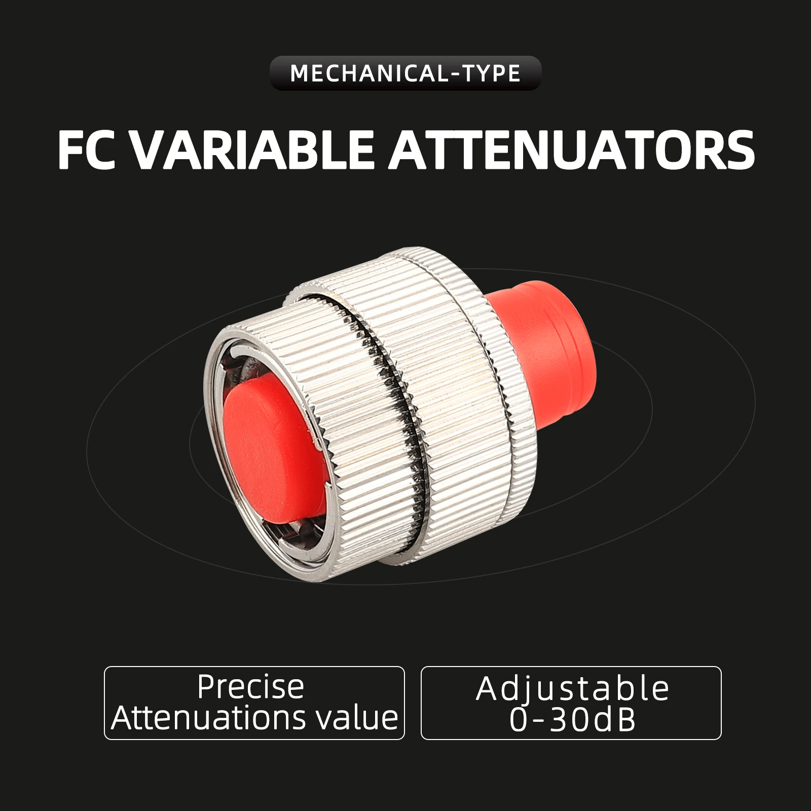2 шт. одномодовый Регулируемый оптоволоконный аттенюатор 0-30 дБ | Мобильные