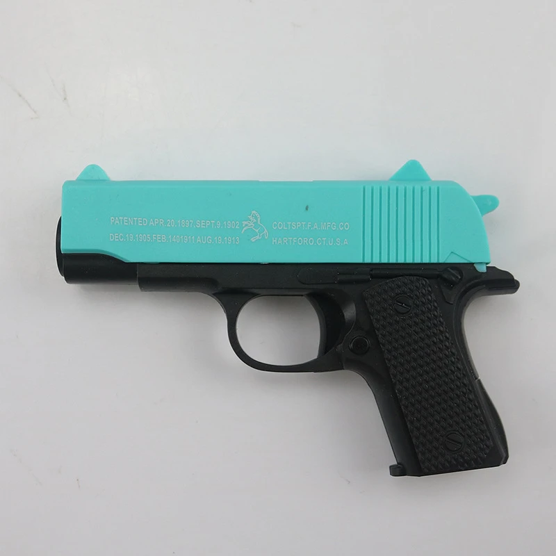 Мини пластиковые игрушечные пистолеты P99 M92F M1911 пустынный Орел с 3 шт случайный