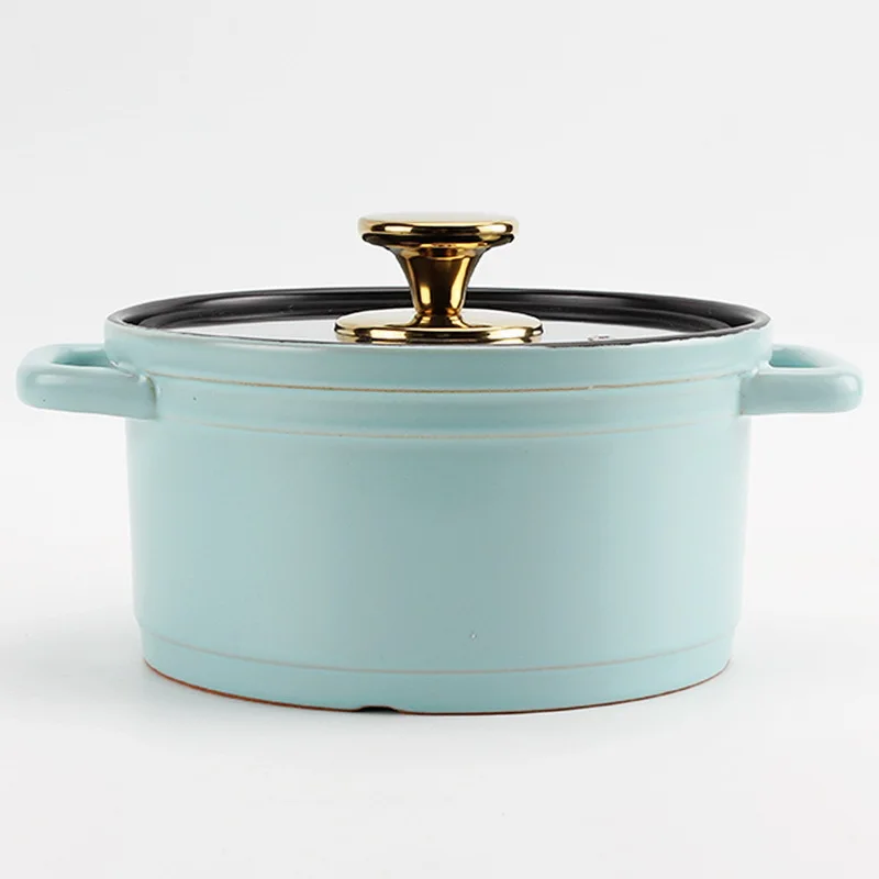 

Household open fire high temperature resistant ceramic casserole Health preserving soup pot and stew kitchen cooking pot