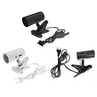 1 шт. E27 нагрев лампа для рептилий держатель UVA + UVB клипса крышка лампы для домашних животных свет черепаховый бак керамический держатель лампы с зажимом переключателя