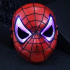 Мстители Marvel 3 Человек-паук Халк Черная пантера Железный человек Капитан Америка детская маска на Хэллоуин подарок экшн-фигурка модели игрушки
