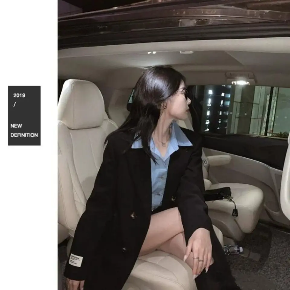 

Suit coat women's 2021 new Korean versatile autumn relaxed western style suit