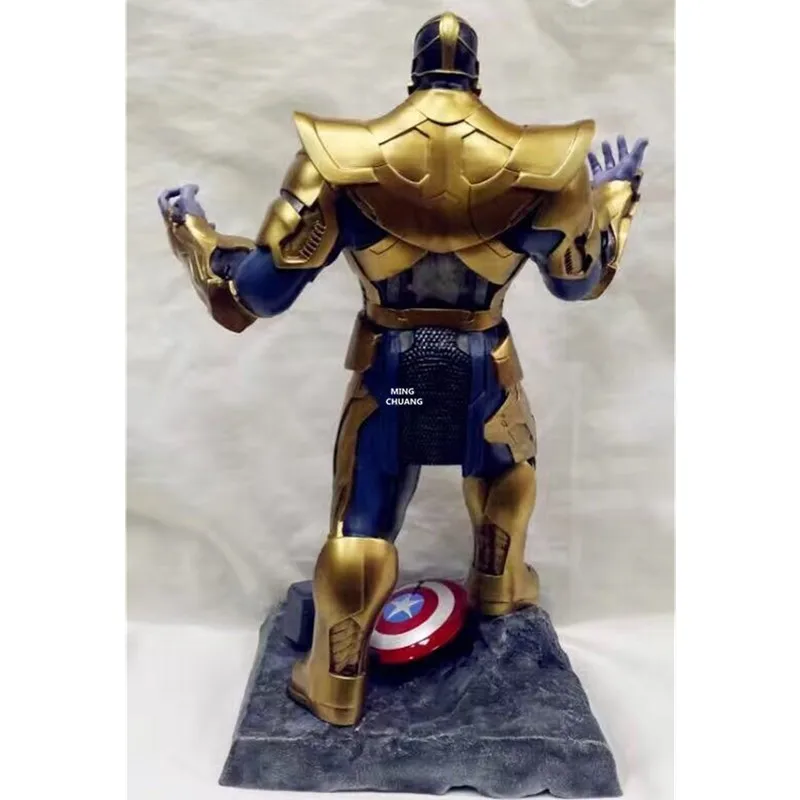 12&quot Thanos Statue Megamind Bust Cartoon Decoration Full-Length Portrait Christmas Present GK Action Figure Toy BOX 32CM V1122 | Игрушки и