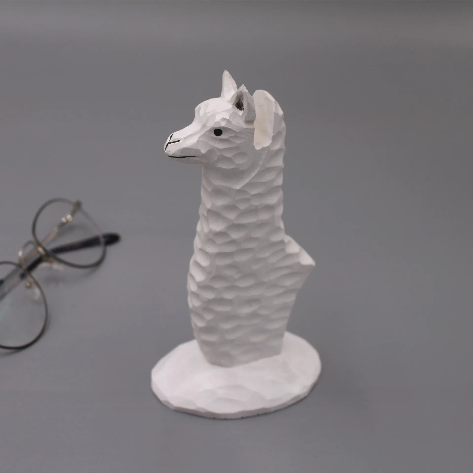 Креативная деревянная оправа для очков, полка для очков, милый 3D Животный деревянный резной стеллаж для очков, деревянные украшения, яркие подарочные украшения