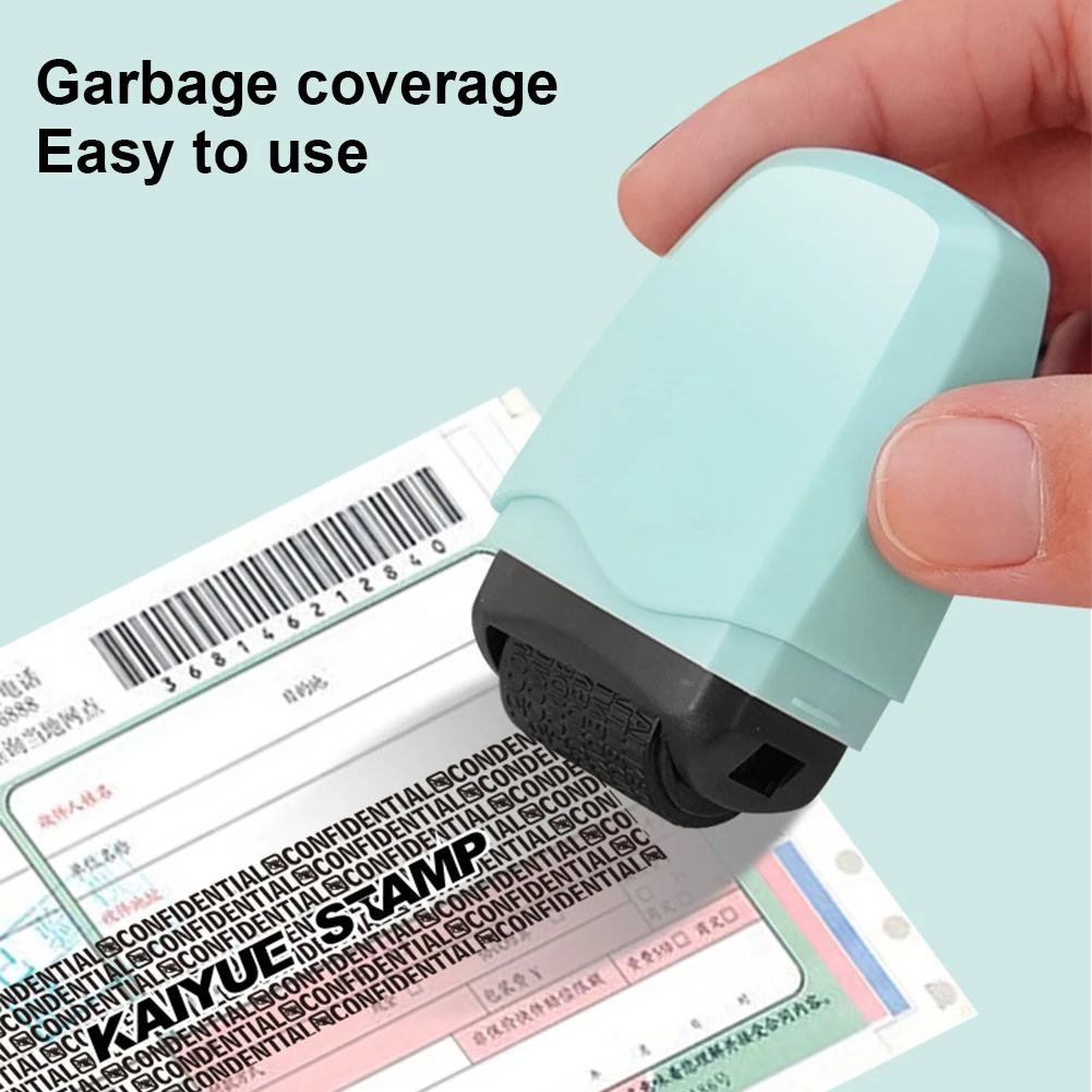 

Roller Stamp Theft Protection for Privacy Confidential Data Guard Your Security Stamp Roller Privacy Seal Roller Theft Protect
