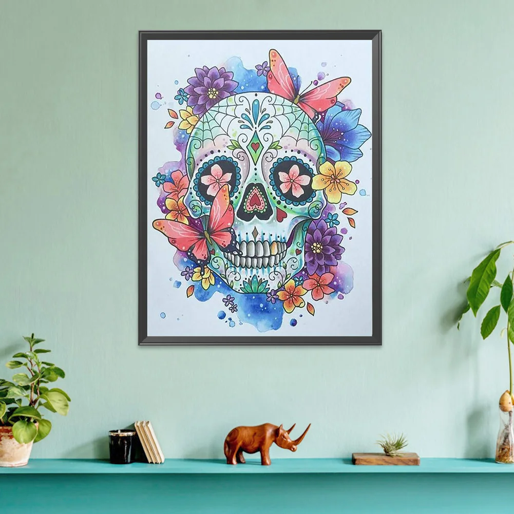 11CT штампованные наборы для вышивки крестиком Цветочная серия искусство