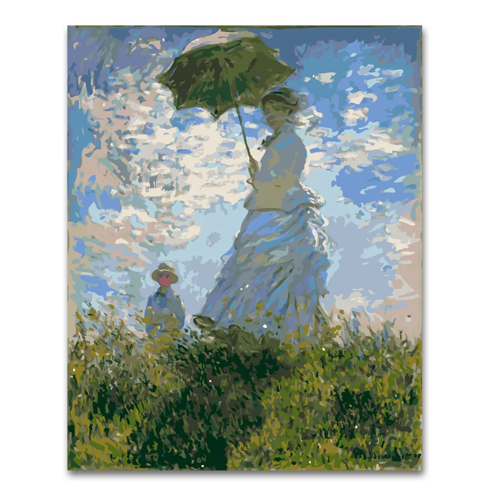 Современный Бескаркасный холст печать городской пейзаж Картина на холсте стены