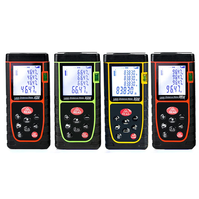 Цифровой лазерный дальномер измерение 80 м