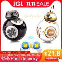 rc bb 8 robot 2 4g remote control with sound action figure upgrade intelligent bb8 ball droid robot bb 8 model toys for children