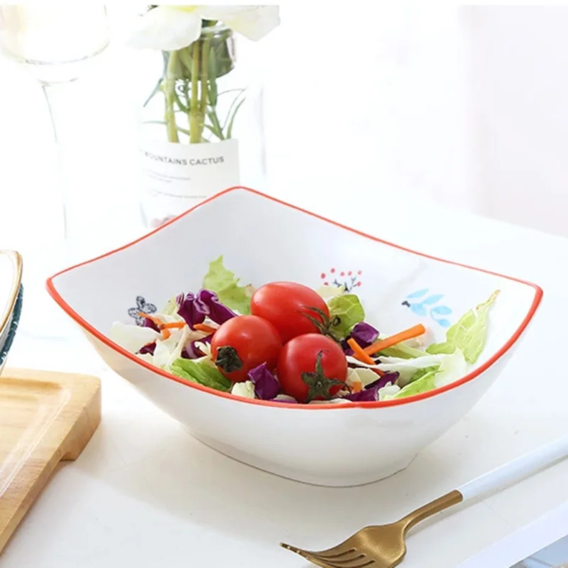 Салатница индивидуальная креативная семейная суповая чаша для ресторана