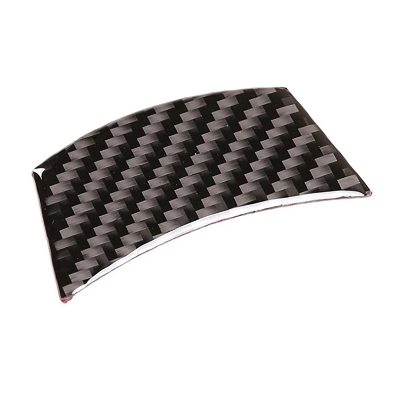 

NEW Soft Carbon Fiber Car Steering Wheel Sticker Cover Trim For-BMW 5 Series E60/E61 2004-2010