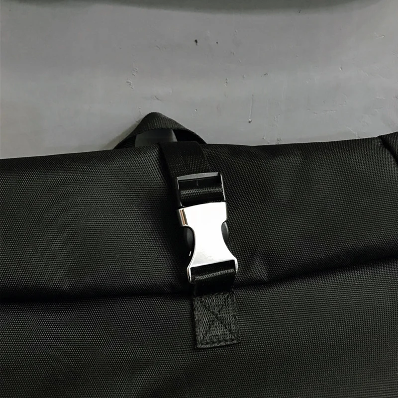 

Fashion Backpack Cool Youth Unique Big Backpack New Unisex Bag Casual Oxford Cloth Tide Reflection Black White Bag Personality