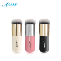 acare chubby pier foundation brush bb cream makeup brush flat cream portable brushes professional cosmetic brush