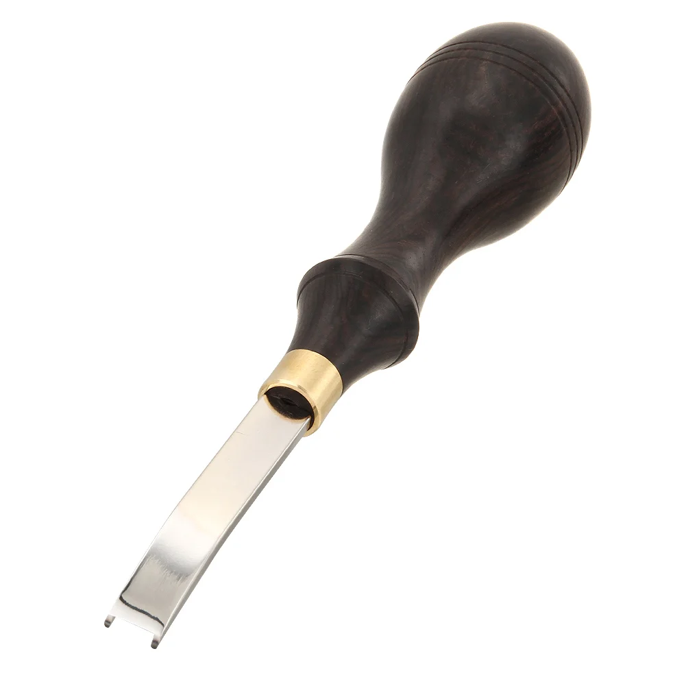 

Handmade Leathercraft Leather Cut Edge Beveler Cutting Groover Skiving Trimming DIY Leather Craft Tool OW