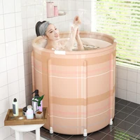portable bathroom bathtub shower adults large body thick inflatable foldable baby bathtub spa banheira household merchandises 50