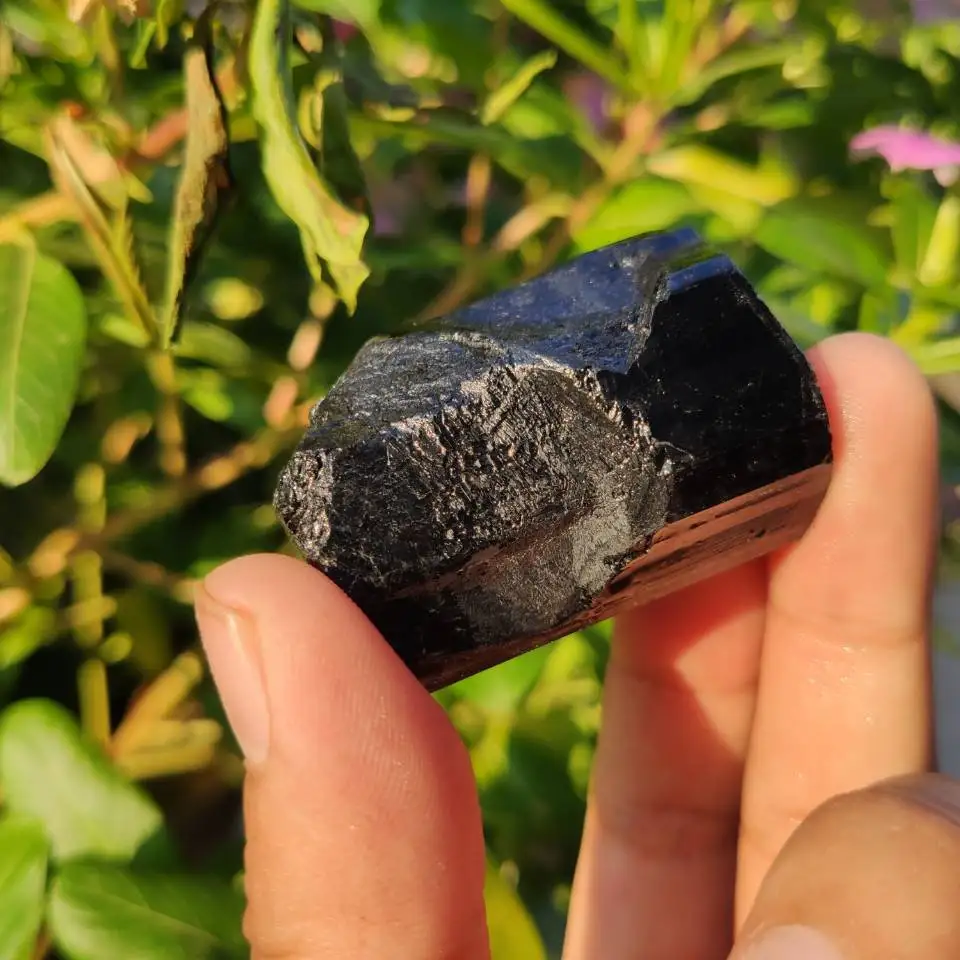 

70g NATURAL BLACK TOURMALINE CRYSTAL STONE ORIGINAL