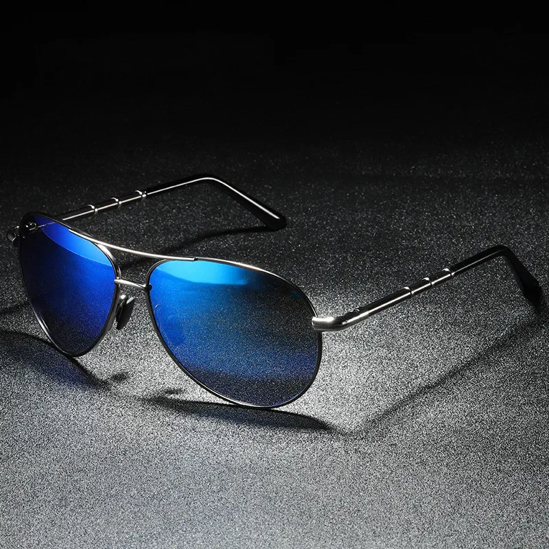 Брендовые Дизайнерские мужские солнцезащитные очки поляризационные для