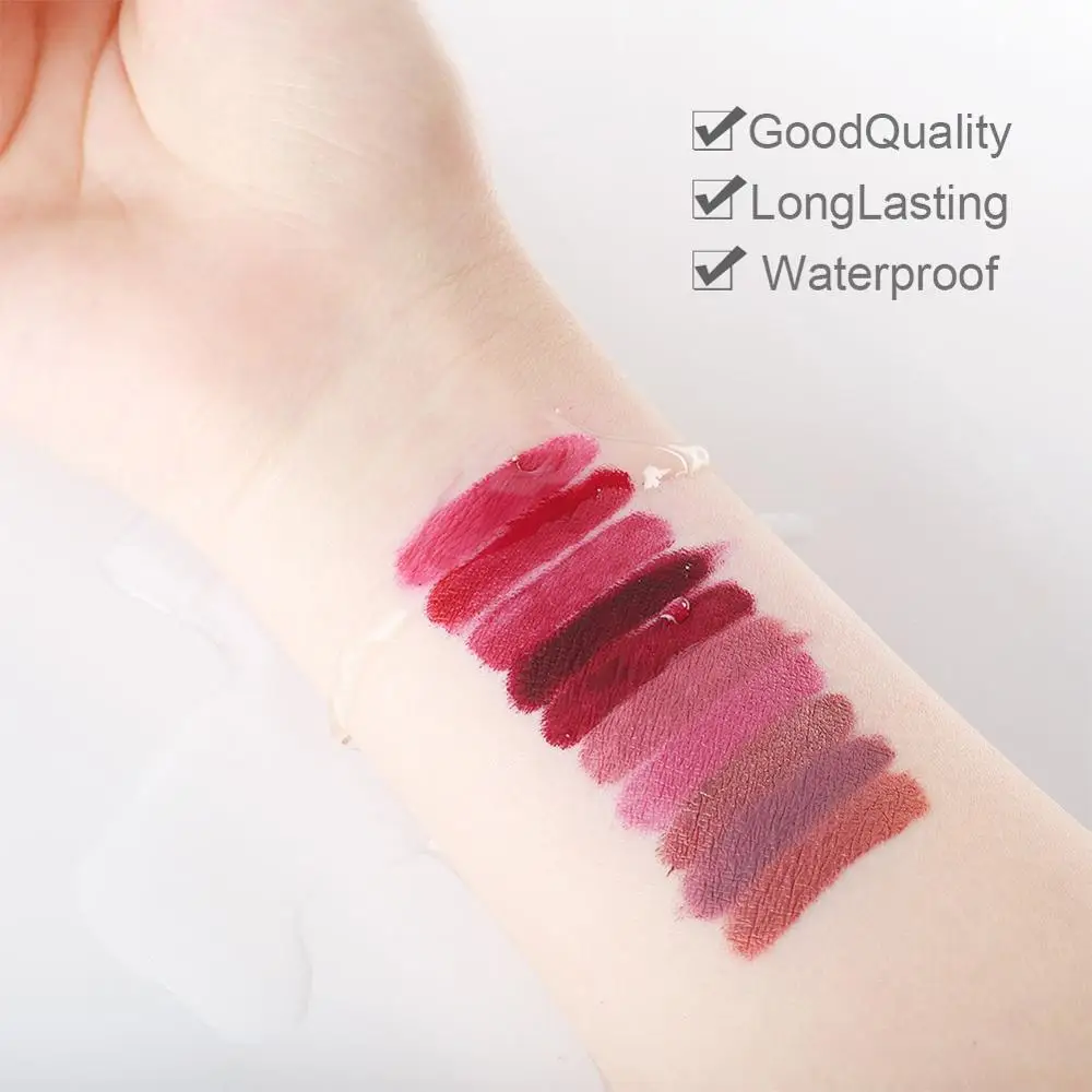 COSCELIA матовая губная помада бархатный сексуальный блеск для губ Набор