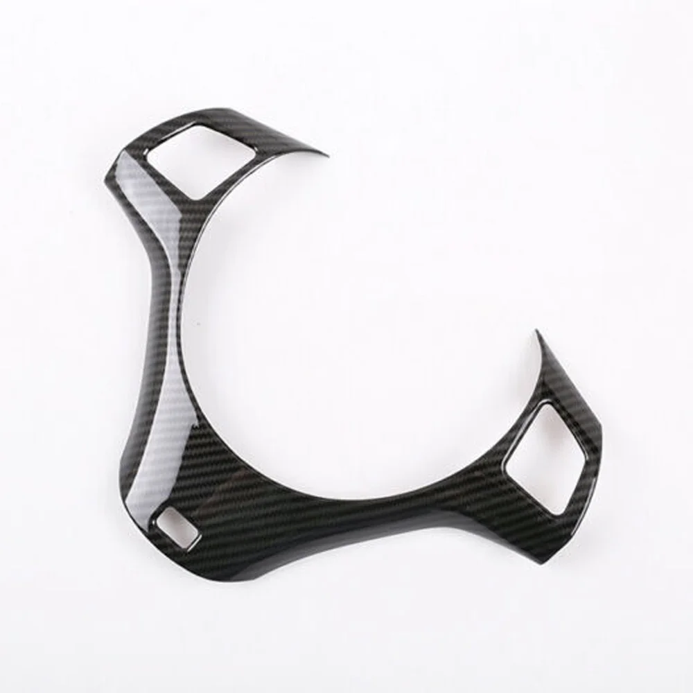 Accessories Steering Wheel trim Carbon Fiber Style Auto Durable Portable