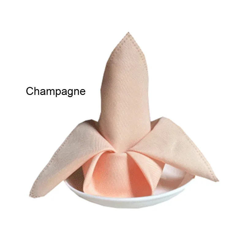 12 шт. столовых салфеток западные столовые салфетки хлопка гостиничная Складная