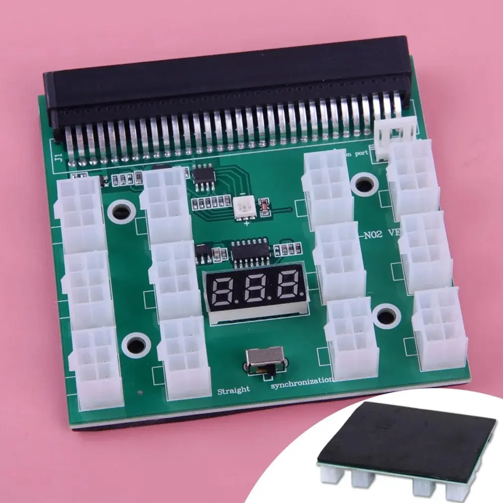 

Server 6pin Power Converter Board 12v Transfer Video Card Power Supply Support Self Starting Converter Board