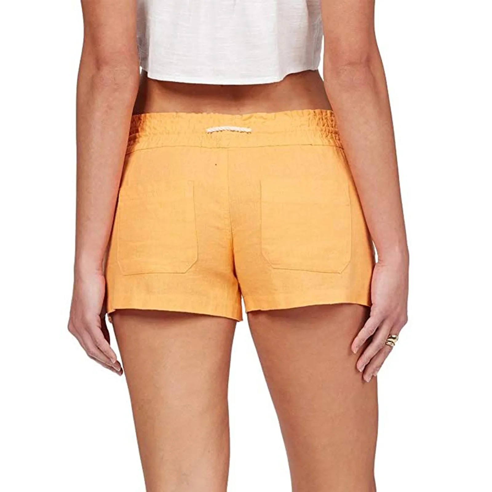 

Jeans Womens Black Low Waist Comfy Summer Shorts Drawstring Elastic Waist Pockets Casual Beach Pants Pants For Women Jeans Mujer