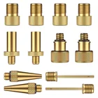 Переходник для клапана шоссейного велосипеда, труба Presta-Schrader для велосипедного насоса с кольцевым уплотнением, аксессуары для цикла, игольчатый преобразователь