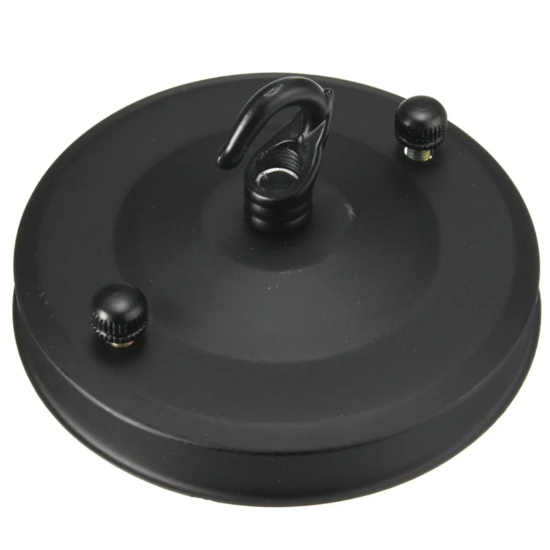 Ретро 105 мм Диаметр лампы база Крюк Античный потолок розовый крюк пластина