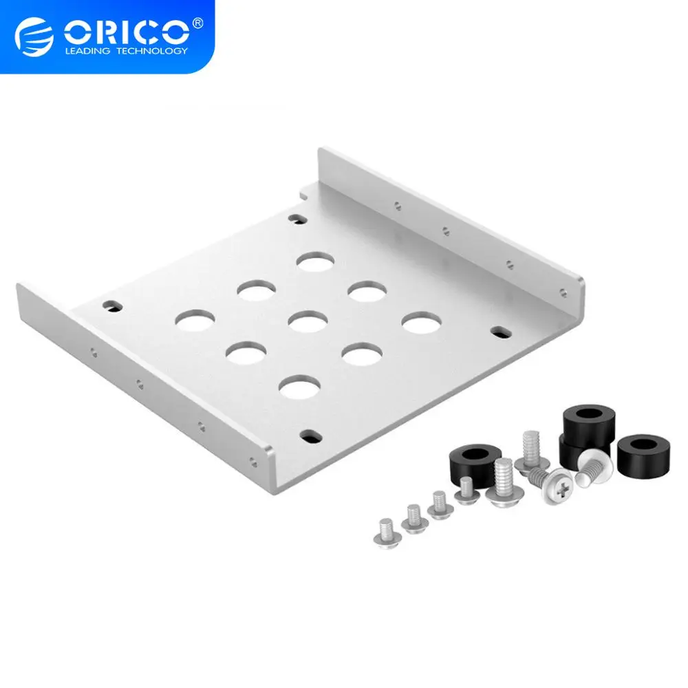 Алюминиевый Монтажный кронштейн жесткого диска ORICO для HDD Candy 2 5 3 дюйма комплект SSD