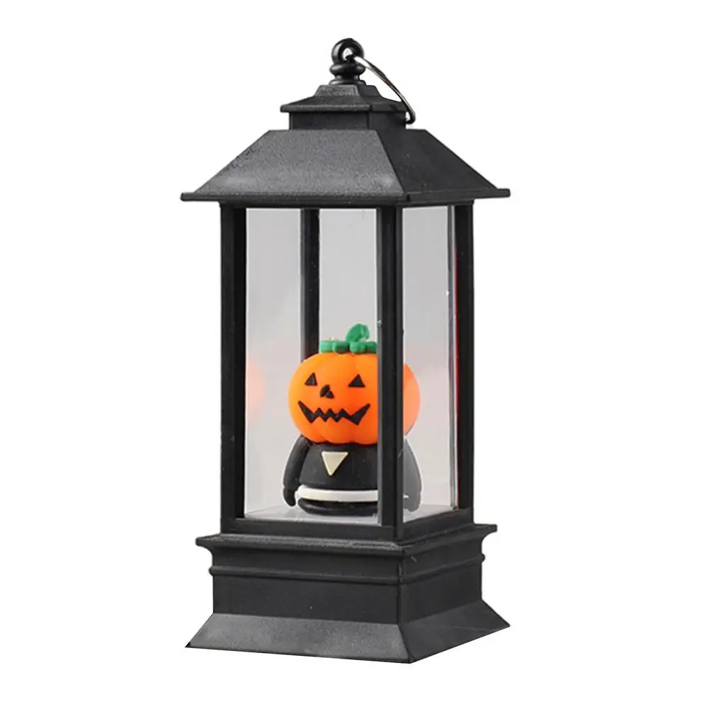 

Украшение на Хэллоуин, светодиодные свечи, чайный свет, винтажная тыква, призрак, подвесной светодиодный фонарь, лампа для Хэллоуина, вечери...