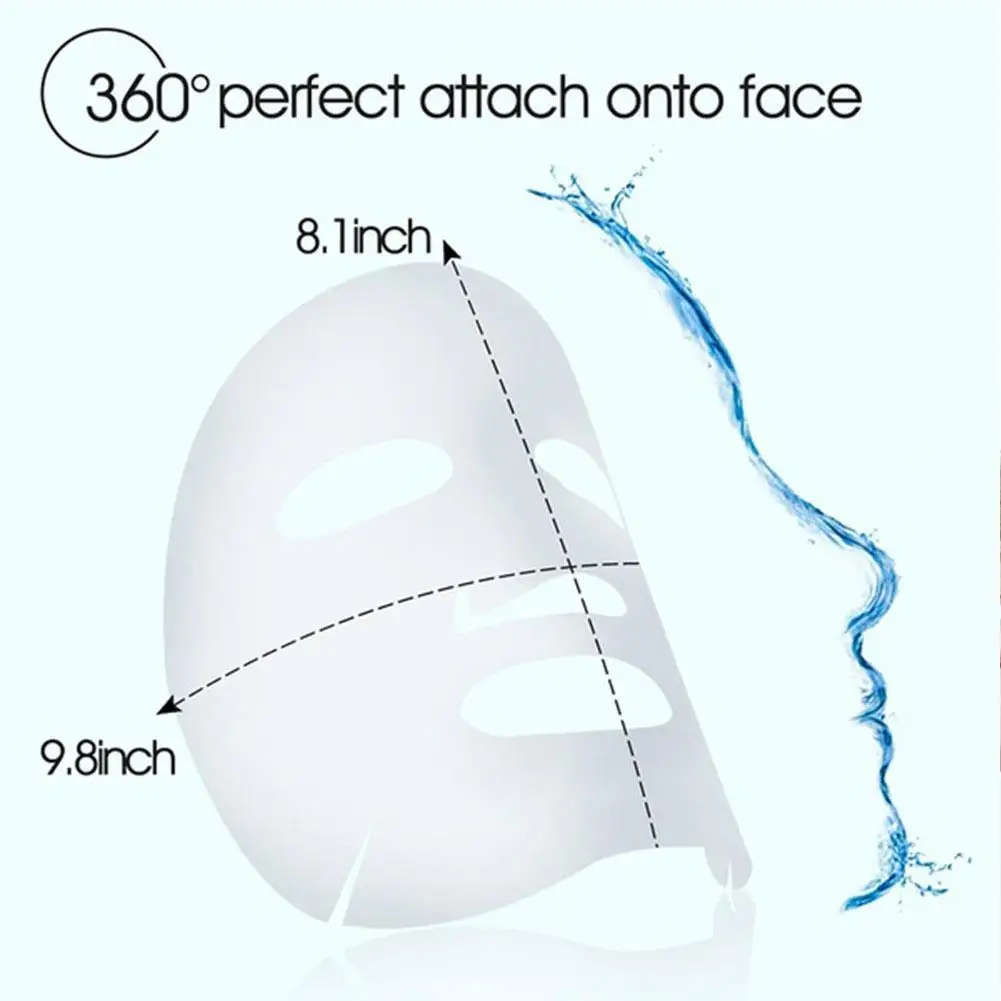 

Compression Mask Nonwoven Fabric Mask Paper Face DIY Disposable Tool Skin Makeup Compressed mask Care Mask C0H1