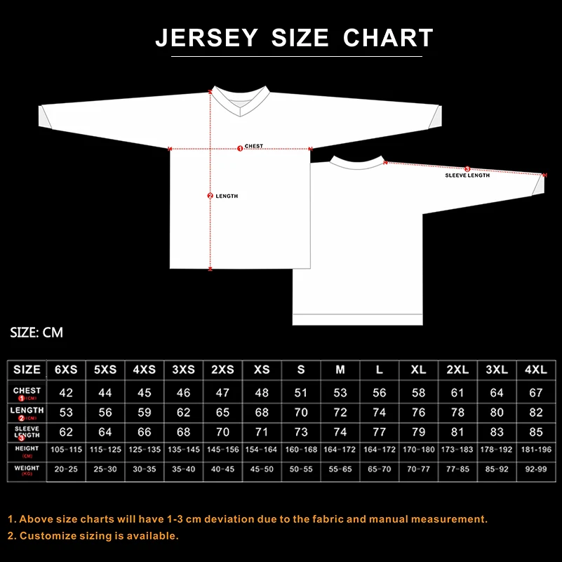 

OEM Long Sleeve Mountain Bike T-Shirt Off-Road MX Moto MTB BMX Racer Jerseys Downhill Enduro Clothing Customized