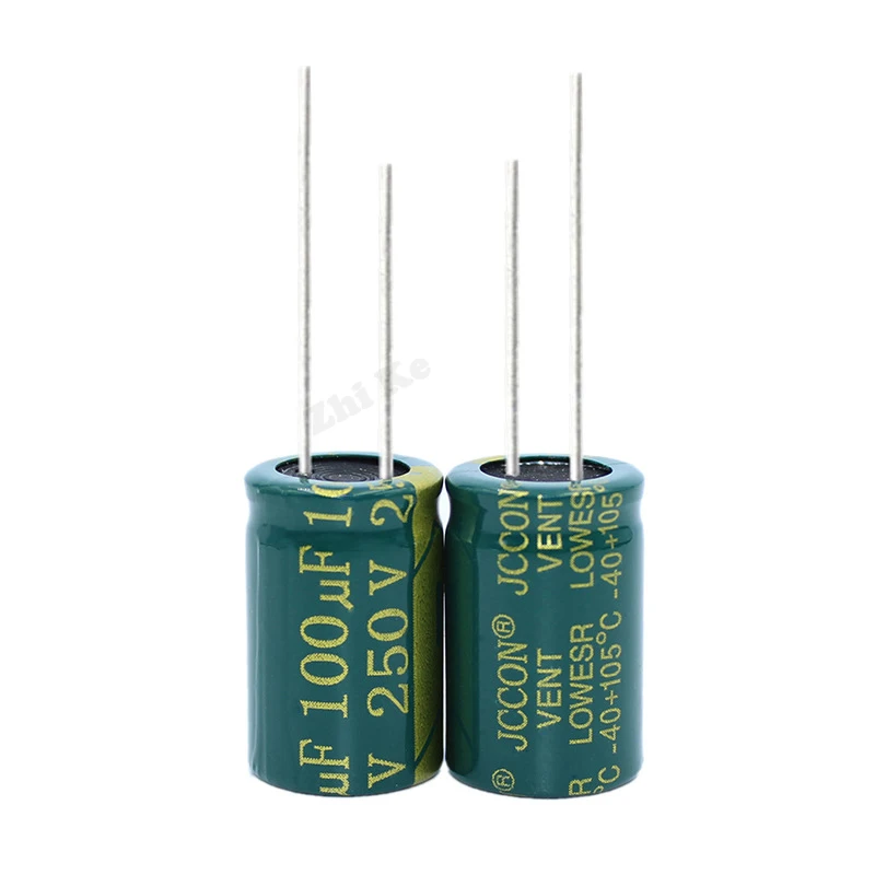 5 шт. алюминиевый электролитический конденсатор 250 в 100 мкФ 16*25 мм с низким ESR