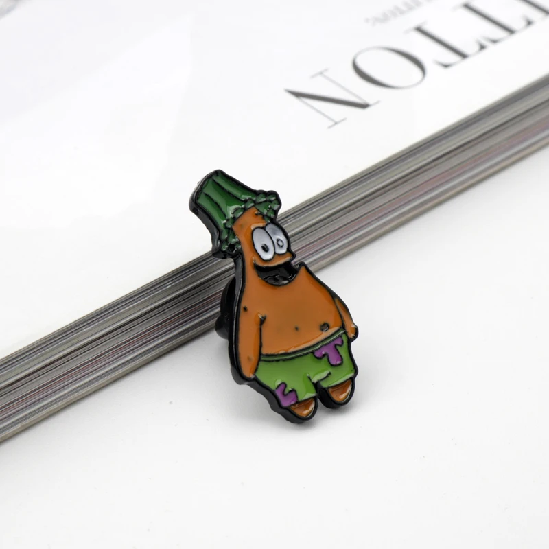 1 шт. эстетическая эмалированная Заколка-значок для рубашки сумки | Украшения и