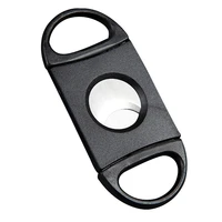 mini portable cigar cutter double edged stainless steel blade cigar scissors metal shears cutting smoking tool gadget accessorie