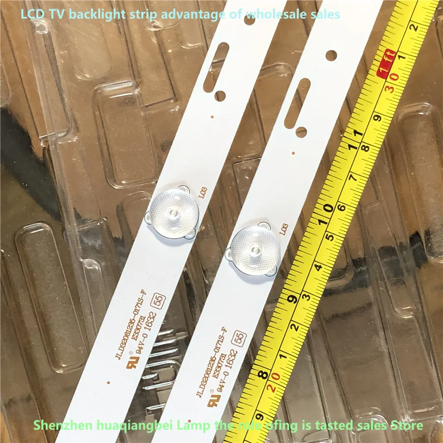 9 шт./лот для TCL LE32D99 32LE12J ЖК-Телевизор подсветка полоса JL.D32061235-017IS-F 575 мм 6В 6LED 100%