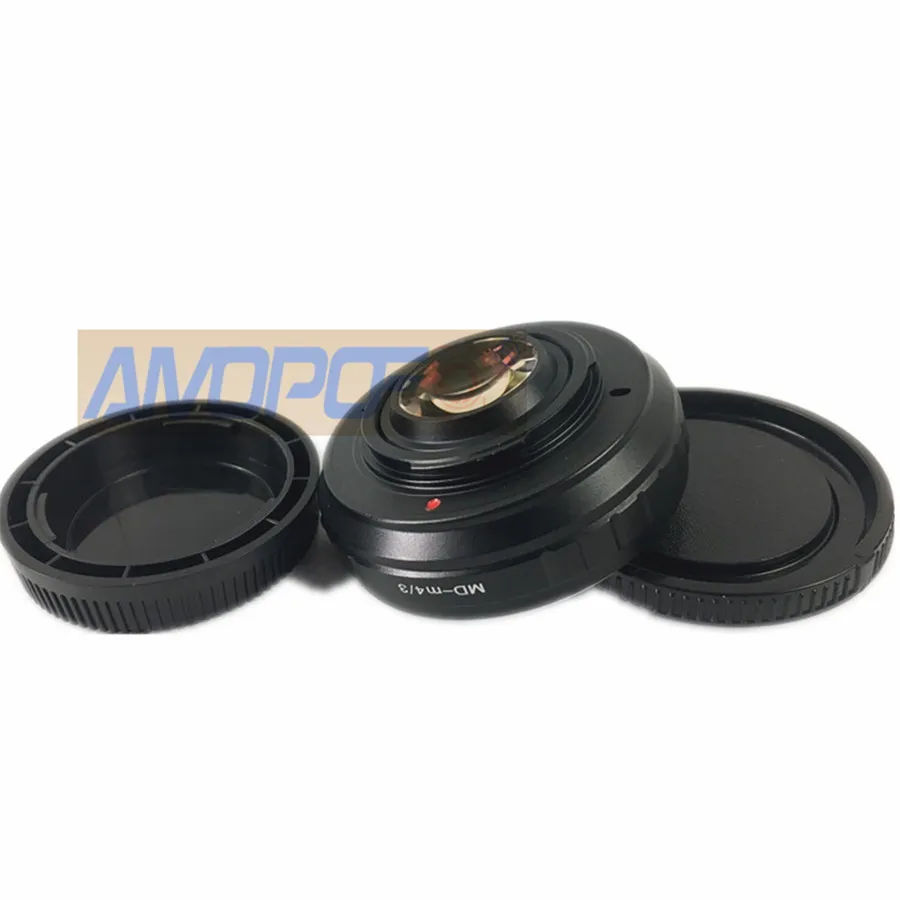 Переходник MD на M4/3 адаптер усилителя скорости для объектива Panasonic