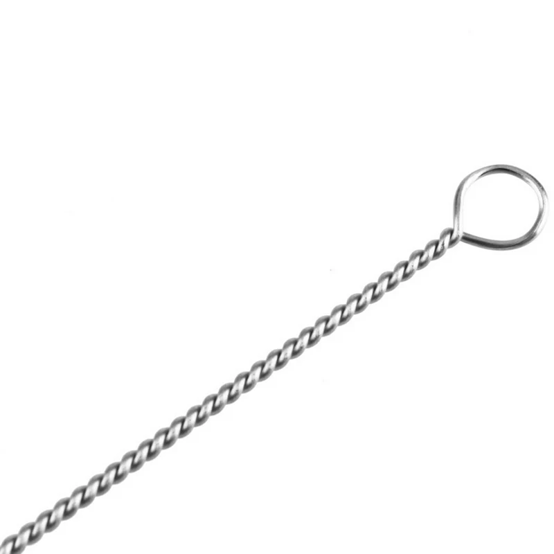 

2Pcs Stainless Steel Drinking Straws Cleaning Brush Baby Bottle Clean Tools