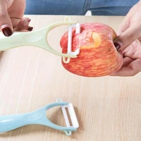 new creative ceramics potato peeler durable 2 colours kitchen multi function knife planer household apple scraping fruit paring