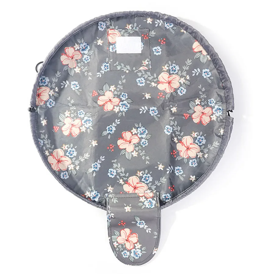 

Drawstring slacker make-up bag portable net red bundle mouth wash bag travel multifunctional wash things storage bag