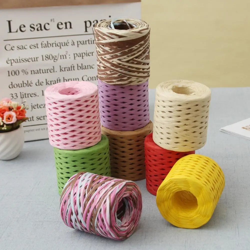 200 м/рулон бумажная рафия | Дом и сад