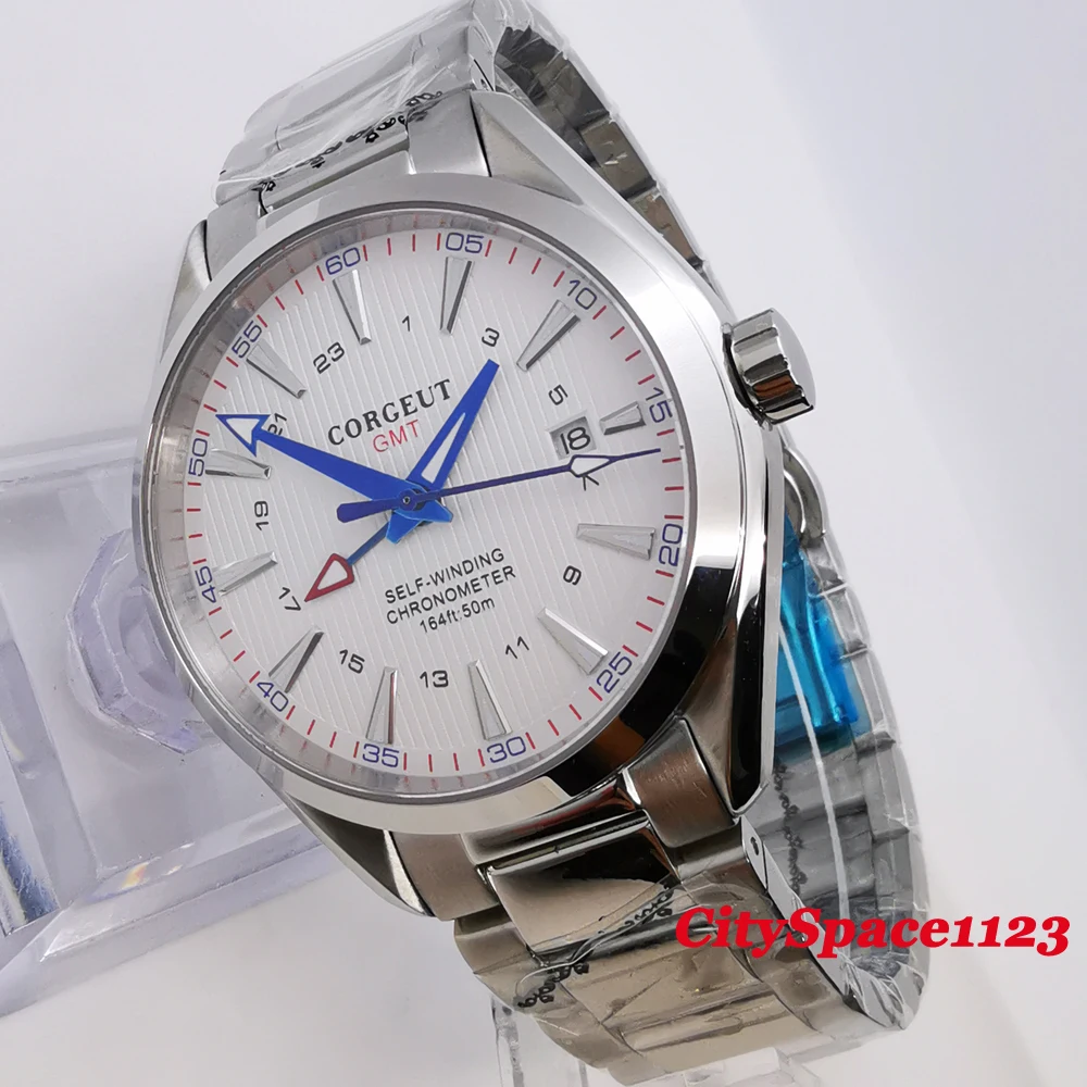 Мужские механические часы из нержавеющей стали с автоматическим движением 41 мм |