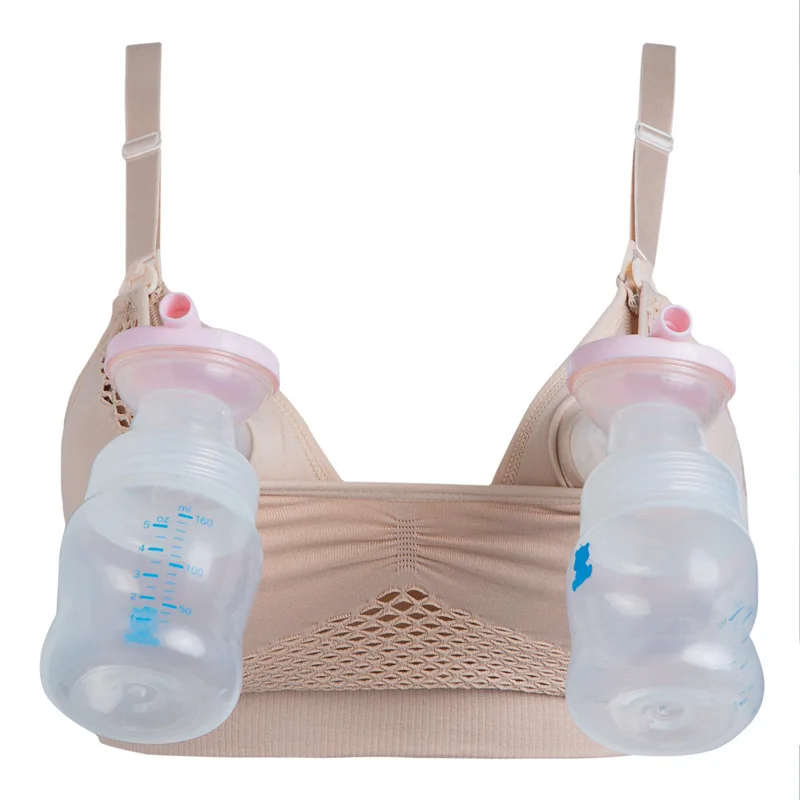 

Maternity Nursing Bras Hand Free Breathing Breast Feeding Bra For Pregnant Women After Delivery