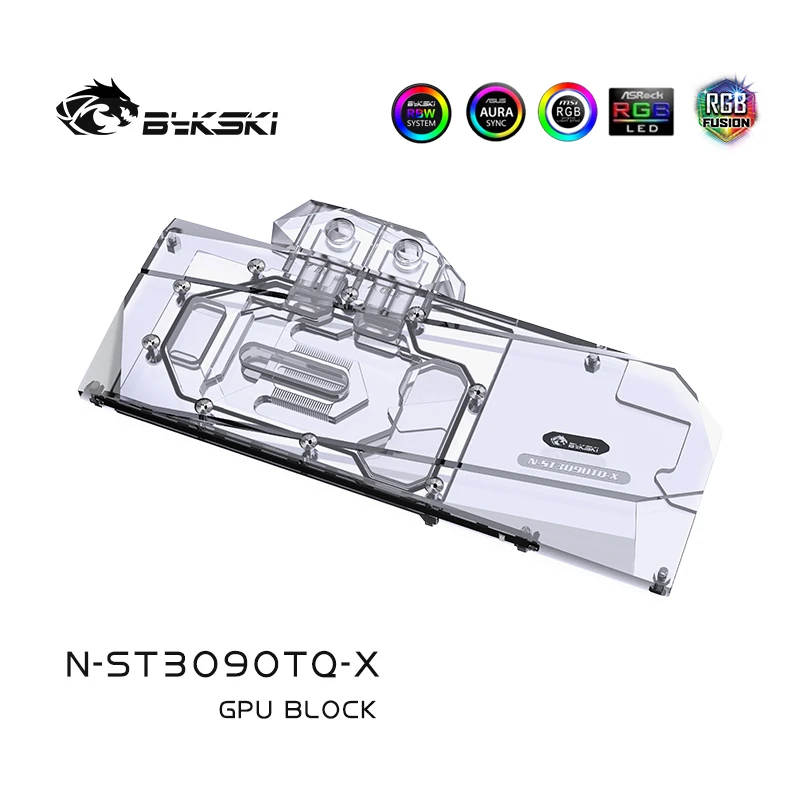 Водяной блок Bykski GPU для ZOTAC Geforce RTX 3080 10G 6X OC|Кулеры и системы охлаждения компьютера|
