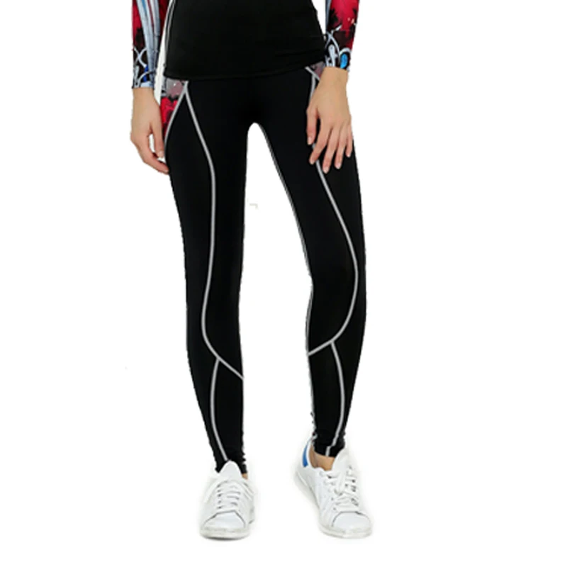 Женские велосипедные штаны сексуальные черные спортивные Леггинсы для